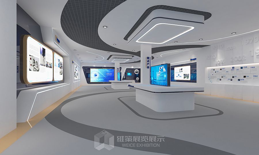 簡化空間設計，展現魅力，合理規劃小型展廳